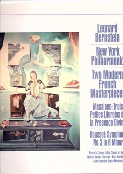 Two Modern French Masterpieces LP (UK 1964):Leonard Bernstein