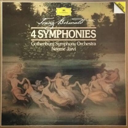 4 Symphonies 2xLP Box (GER 1985):Franz Berwald