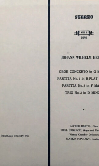 Alfred Hertel, Sibyl Urbancic, Wiener Kammerorchester, Zlatko Topolski-0