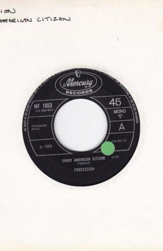 Every American Citizen / Essentially Susan 7" (UK 1968):Procession