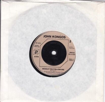 Higher Than God's Hat 7" (UK 1973):John Kongos - Image 2