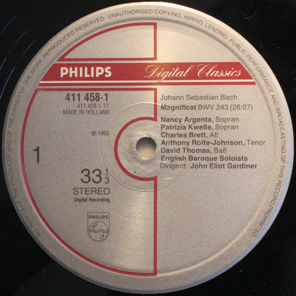 Johann Sebastian Bach - The Monteverdi Choir, The English Baroque Soloists, John Eliot Gardiner, Nancy Argenta, Patrizia Kwella, Charles Brett, Anthony Rolfe Johnson, David Thomas (9) / Emma Kirkby-2