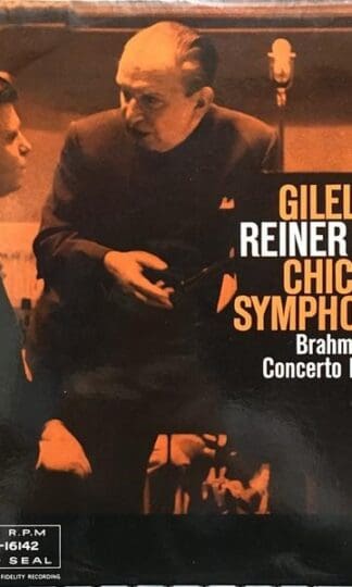 Brahms Concerto No.2 LP (UK 1959):Brahms