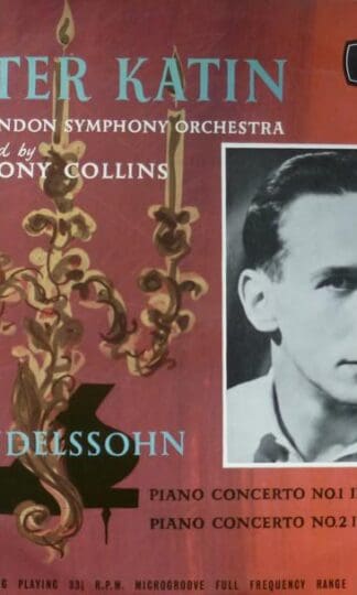 Piano Concertos In G Minor And D Minor LP (UK):Mendelssohn