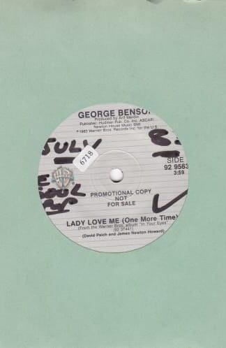Lady Love Me (One More Time) PROMO 7" (CAN 1983):George Benson
