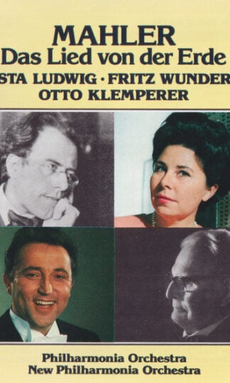 Gustav Mahler, Otto Klemperer, Christa Ludwig • Fritz Wunderlich, Philharmonia Orchestra, New Philharmonia Orchestra-0
