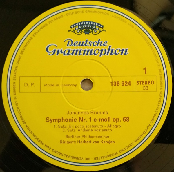 Johannes Brahms, Herbert von Karajan, Berliner Philharmoniker-2