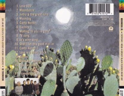 Everyday I Wear A Greasy Black Feather On My Hat CD (EU 1995):Moondog Jr. - Image 2