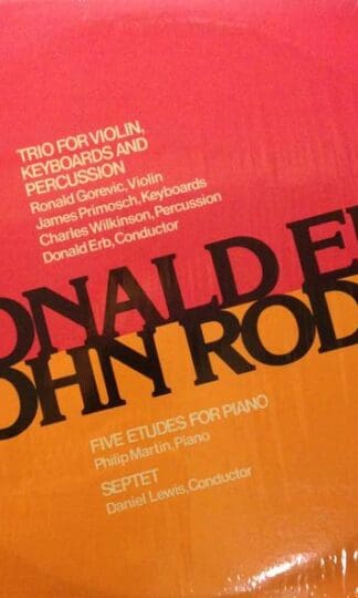 Donald Erb / John Rodby LP (US 1981):Various
