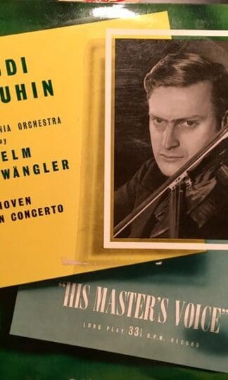 Beethoven Violin Concerto LP (UK):Yehudi Menuhin