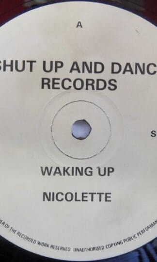 Waking Up 12" PROMO (UK 1991):Nicolette