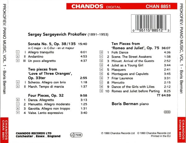 Sergei Prokofiev, Boris Berman-1