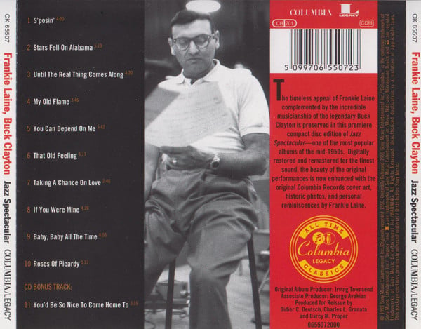 Frankie Laine And Buck Clayton And His Orchestra Featuring J.J. Johnson And Kai Winding-1