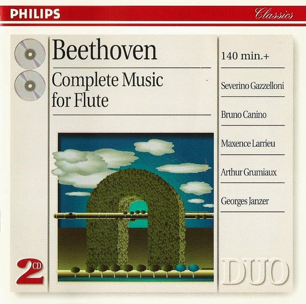 Ludwig van Beethoven - Severino Gazzelloni, Bruno Canino, Maxence Larrieu, Arthur Grumiaux, Georges Janzer-0
