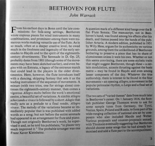 Ludwig van Beethoven - Severino Gazzelloni, Bruno Canino, Maxence Larrieu, Arthur Grumiaux, Georges Janzer-3
