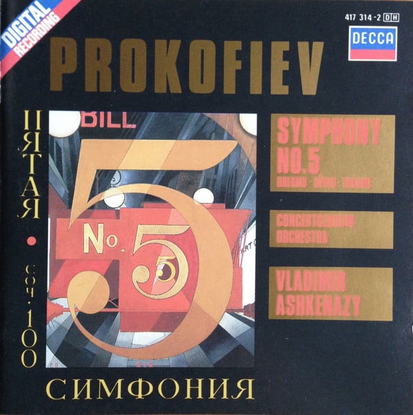 Sergei Prokofiev, Vladimir Ashkenazy, Concertgebouworkest-0