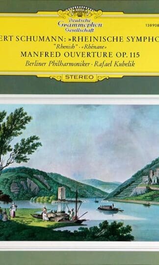 Symphony No. 3 "Rhenish," "Manfred" Overture LP (GER 1965):Robert Schumann