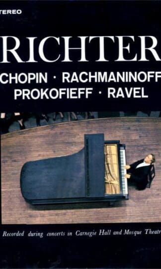 Richter Recital LP (US):Richter
