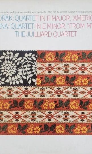 Quartet In F Major, "American" / Quartet In E Minor, "From My Life" LP (US):The Juilliard Quartet