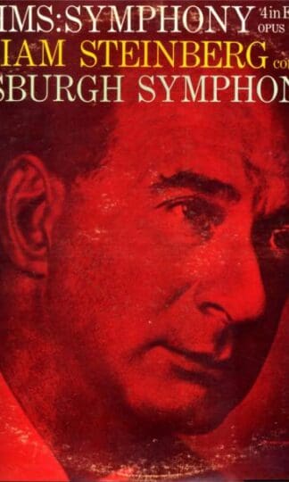 Symphony #4 In E Minor Opus 98 LP (US 1960):Brahms