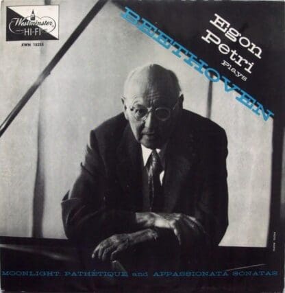 Egon Petri Plays Beethoven:Egon Petri