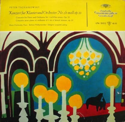 Konzert Für Klavier Und Orchester Nr. 1 B-moll Op. 23 LP (GER 1958):Peter Tschaikowsky