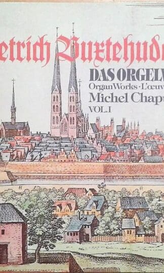 Das Orgelwerk - Organ Works - L'Œuvre D'Orgue Vol. I LP (GER):Dietrich Buxtehude