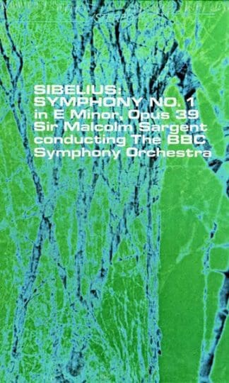 Symphony No. 1 In E Minor Op. 39 LP (US):Sibelius