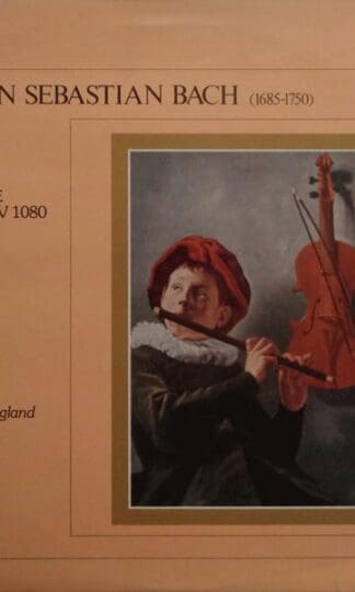 Art Of The Fugue, BWV 1080 First Part LP (UK):Johann Sebastian Bach