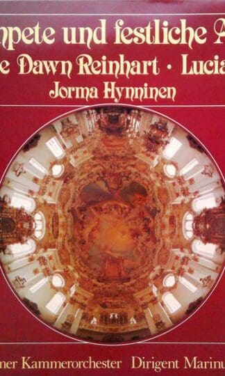 Trompete Und Festliche Arien LP (GER 1979):Lucia Popp