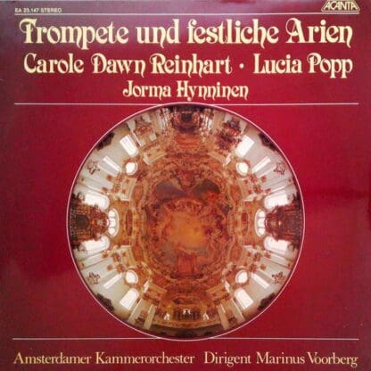 Trompete Und Festliche Arien LP (GER 1979):Lucia Popp