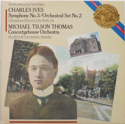 Symphony No. 3 / Orchestral Set No. 2 LP (US 1985):Charles Ives