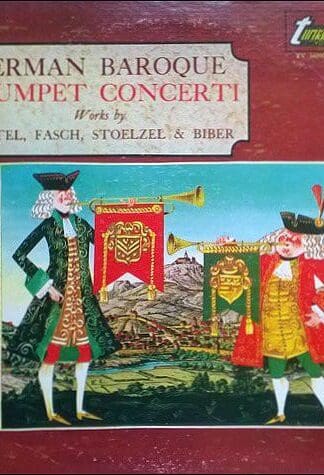 German Baroque Trumpet Concerti LP (US):Hertel