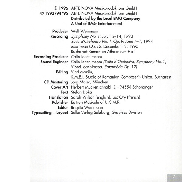 George Enescu - Orchestra Simfonică A Filarmonicii De Stat "George Enescu", Cristian Mandeal-4