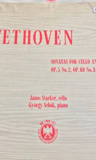 Janos Starker, György Sebök, Ludwig van Beethoven-0