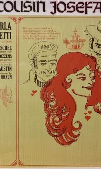 My Cousin Josefa (An Original Recording) LP (US 1978):Carla Alberghetti