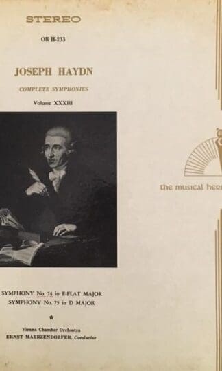 Complete Symphonies Volume XXXIII LP (US):Joseph Haydn