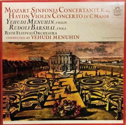 Sinfonia Concertante K. 364 / Violin Concerto In C Major LP (US):Mozart