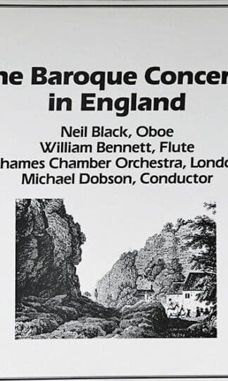 The Baroque Concerto In England LP (US 1976):Thames Chamber Orchestra