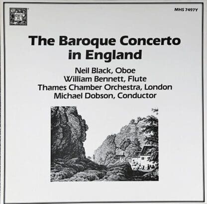 The Baroque Concerto In England LP (US 1976):Thames Chamber Orchestra