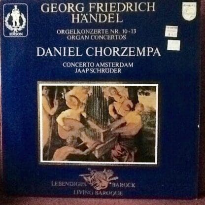 Orgelkonzerte Nr. 10 - 13 / Organ Concertos LP (HOL 1976):Georg Friedrich Händel