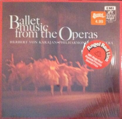 Ballet Music From The Operas LP (US):Herbert Von Karajan