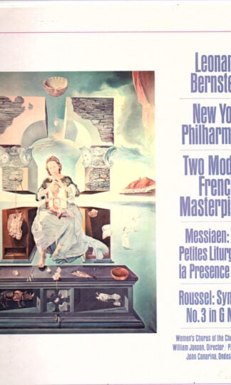 Albert Roussel / Olivier Messiaen - Leonard Bernstein, New York Philharmonic, William Jonson, Paul Jacobs (3), John Canarina-0