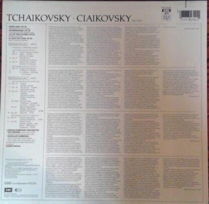 Swan Lake - Highlights LP (GER 1985):Tchaikovsky - Image 2