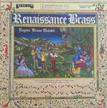 Renaissance Brass LP (US 1979):The Empire Brass Quintet