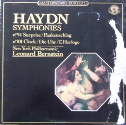 Symphonies No. 94 Surprise / Paukenschlag; No. 101 Clock / Die Urh / L'Horloge LP (US 1983):Haydn