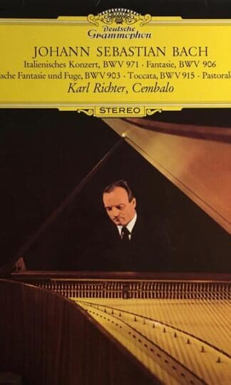 Italienisches Konzert, BWV 971 and others LP (GER 1970):Johann Sebastian Bach
