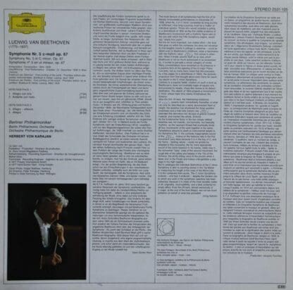 Symphonie Nr. 5 C-Moll Op. 67 LP (GER 1977):Ludwig van Beethoven - Image 2