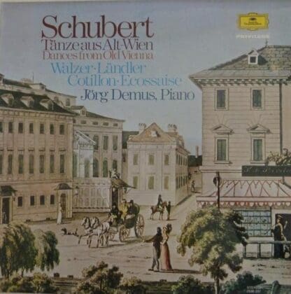 Jörg Demus Plays Schubert LP (UK):Jörg Demus