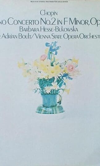 Piano Concerto No. 2 In F Minor, Op. 21 LP (1972):Chopin